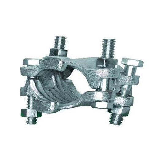 Fascetta hercules con griffe 4 bulloni 2"