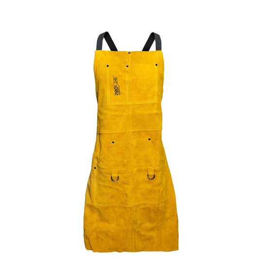 Grembiule per saldatore in crosta con tasche 60 x 90