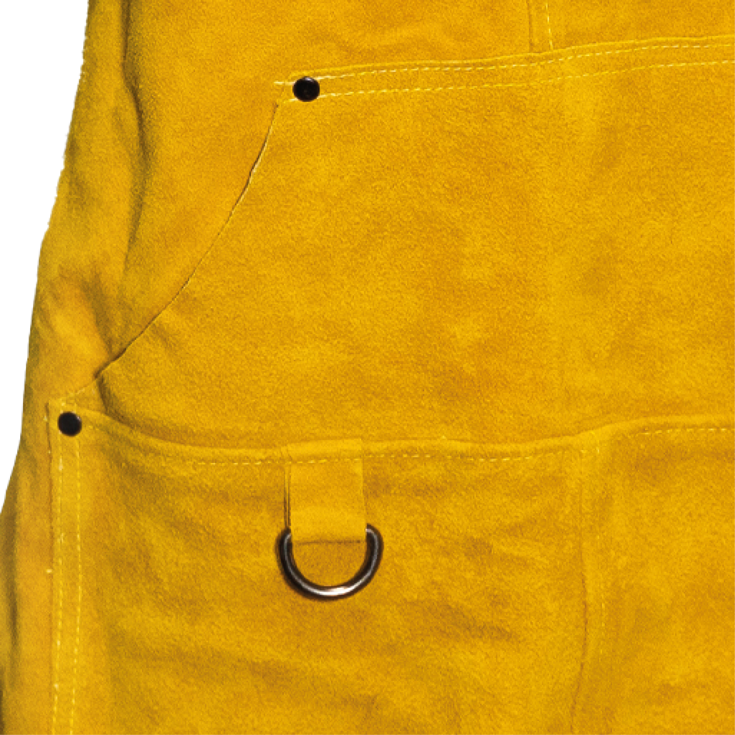 Grembiule in Pelle Saldatore Falegname 60X90, Resistente al Calore Multi Tasche