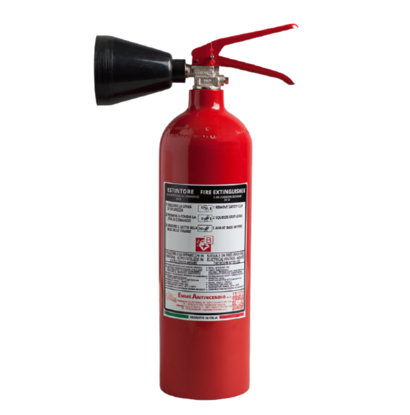 Estintore portatile CO2 en3-7 da 2 kg | UFO