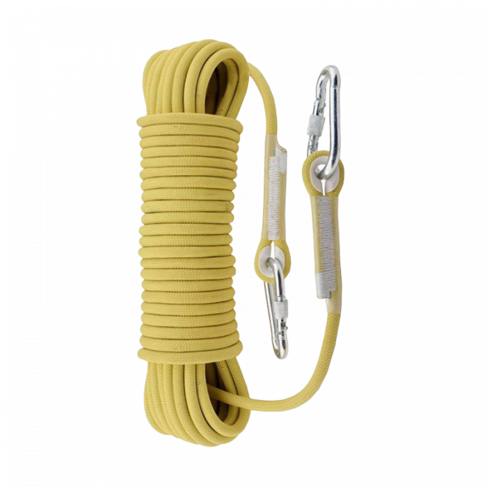 Fune in kevlar intrecciata kn 34 da 20 metri, 2 asole con moschettoni | UFO